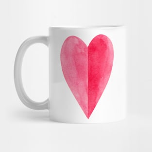 Red heart Mug